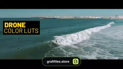 پریست رنگ فوتیج پهپاد Drone LUTs