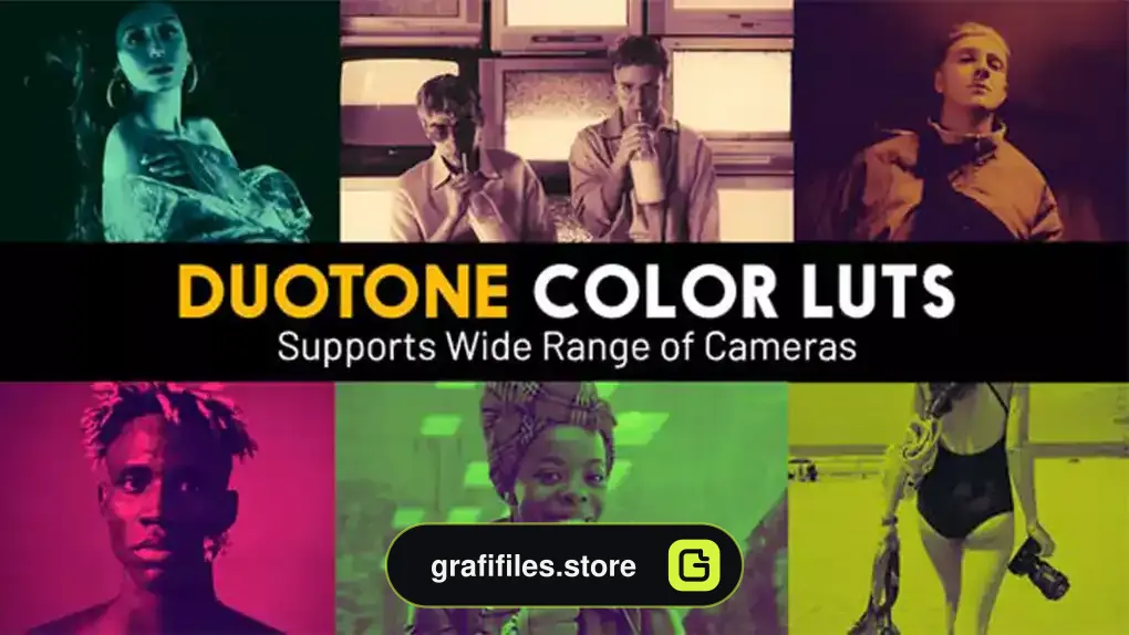 پریست رنگ Duotone LUTs