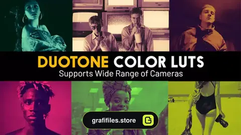 پریست فاینال کات اصلاح رنگ Duotone LUTs for Final Cut