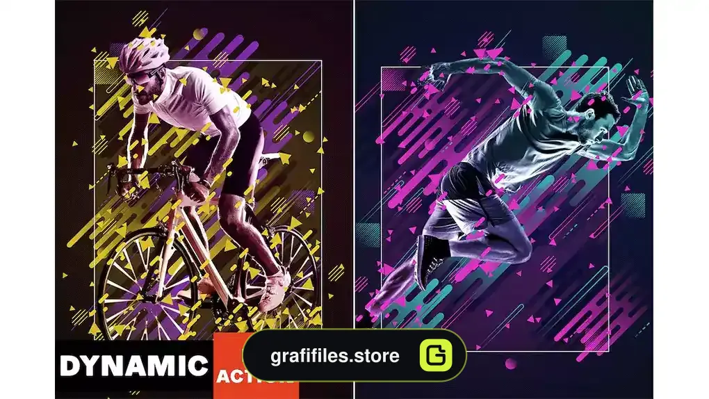 اکشن فتوشاپ داینامیک Dynamic Photoshop Action