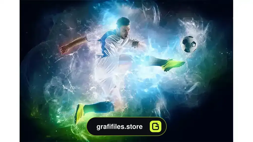 اکشن فتوشاپ ایجاد افکت انرژی بر روی تصاویر Energy Photoshop Action