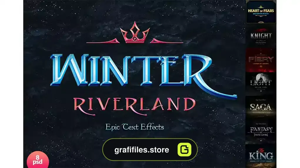 استایل متن حماسی Epic Text Effects