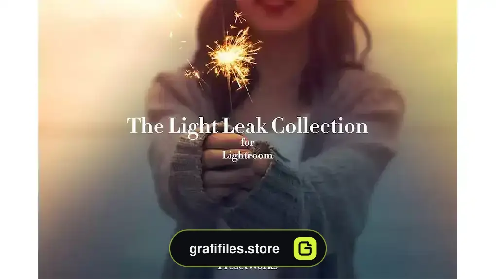 پریست لایت روم افکت نور Essential Light Leak Lightroom Presets