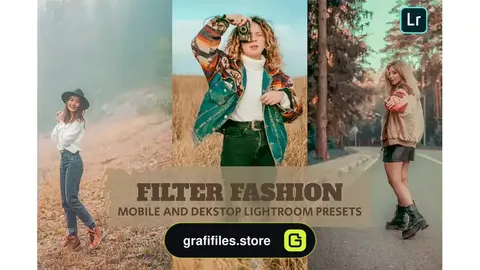 پریست لایت روم فیلتر فشن Filter Fashion Lightroom Presets Dekstop Mobile