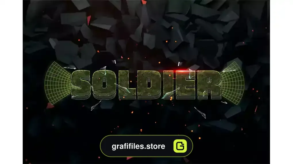 دانلود افکت متن بازی فتوشاپ Gaming Text Effect