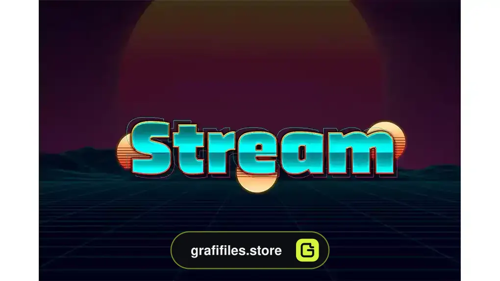 افکت متن بازی فتوشاپ Gaming Text Effect