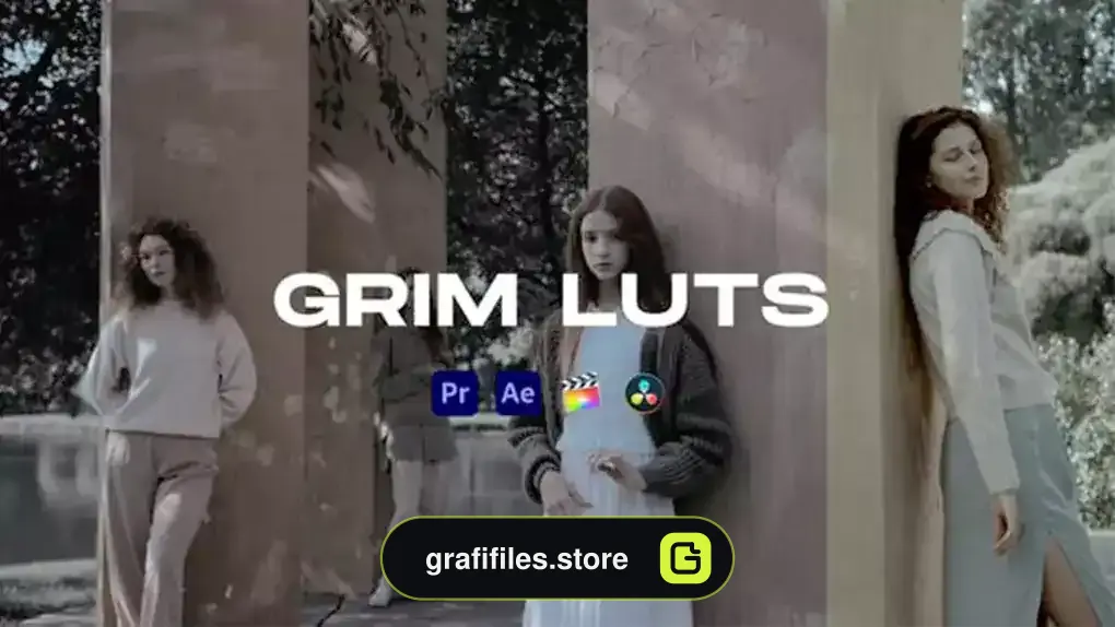 پریست رنگ Grim LUTs Color Presets