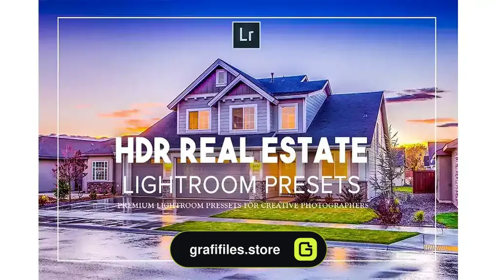 پریست لایت روم مشاور املاک HDR Real estate lightroom presets