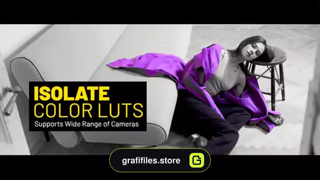 پریست اصلاح رنگ Isolate Colos LUTs