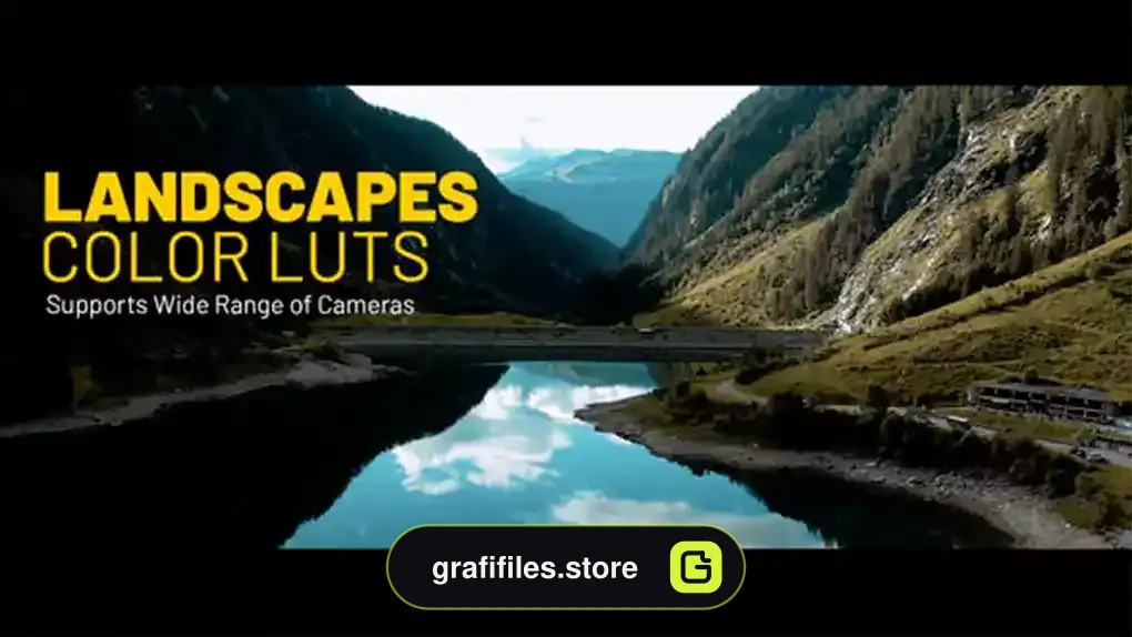 پریست فاینال کات اصلاح رنگ لنداسکیپ Landscape LUTs for Final Cut