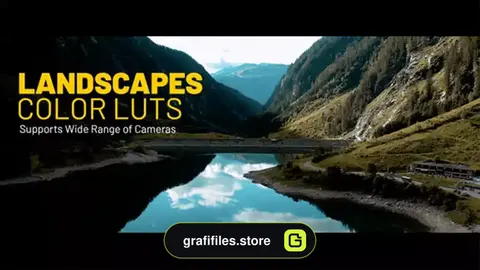 پریست فاینال کات اصلاح رنگ لنداسکیپ Landscape LUTs for Final Cut