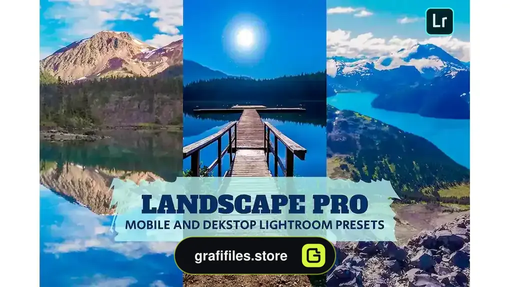 پریست لایت روم لنداسکیپ Landscape Pro Lightroom Presets Dekstop Mobile
