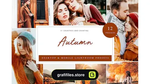 پریست لایت روم پاییز Lightroom Presets - Autumn