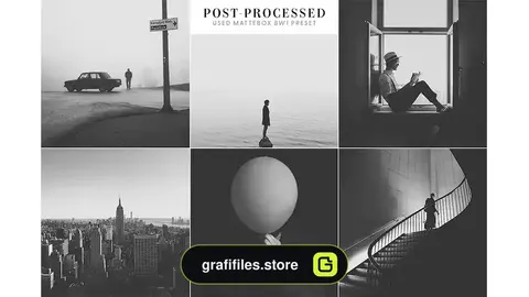 پریست لایت روم به همراه اکشن فتوشاپ Matte Box - Actions and Presets