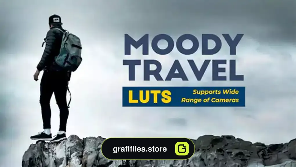 پریست اصلاح رنگ سفر Moody Travel LUTs