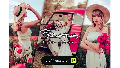 پریست لایت روم عروسی Moody Wedding LIghtroom Presets