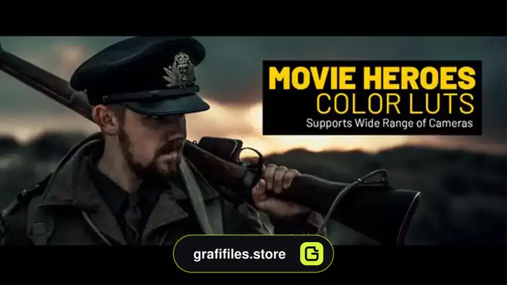 پریست اصلاح رنگ فیلم Movie Heroes LUTs