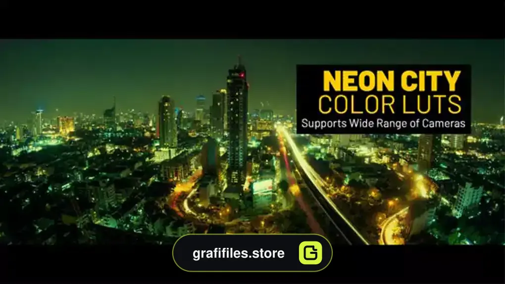 پریست رنگ شهر نئون Neon City LUTs