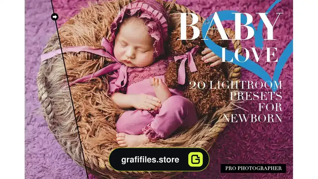 پریست لایت روم نوزاد Newborn Lightroom Presets