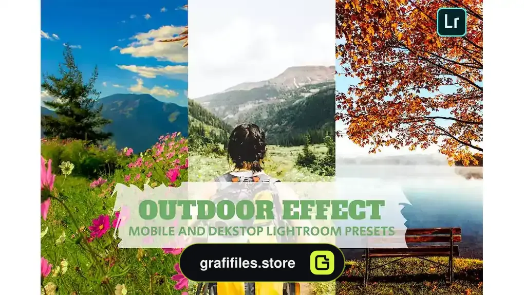 پریست لایت روم فضای بیرونی Outdoor Effect Lightroom Presets Dekstop Mobile