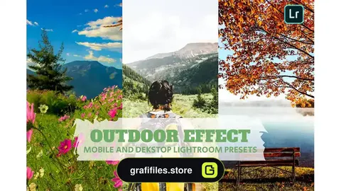 پریست لایت روم فضای بیرونی Outdoor Effect Lightroom Presets Dekstop Mobile