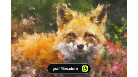 اکشن فتوشاپ تبدیل عکس به نقاشی Painting Photoshop Action