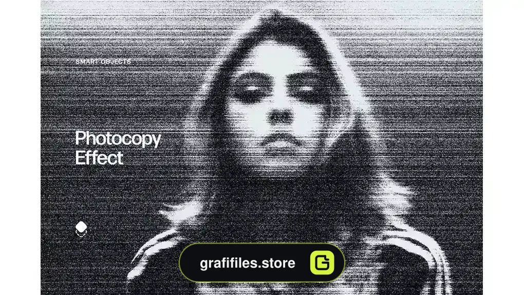 افکت عکس فتوکپی Photocopy Photo Effect