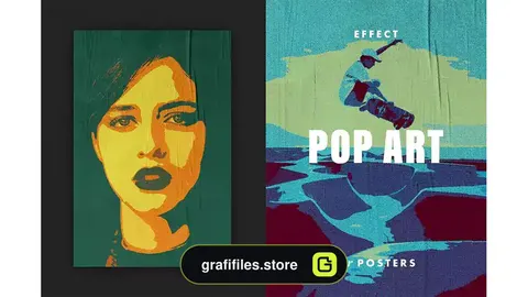 افکت پوستر پاپ آرت Pop Art Effect for Posters