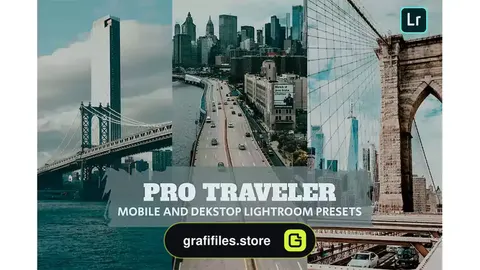 پریست لایت روم حرفه ایی مسافر Pro Traveler Lightroom Presets Dekstop and Mobile