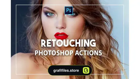 دانلود اکشن فتوشاپ رتوش عکس Retouching Photoshop Actions