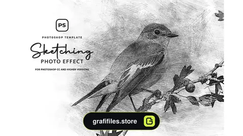 دانلود افکت نقاشی بر روی عکس Sketch Photo Effect
