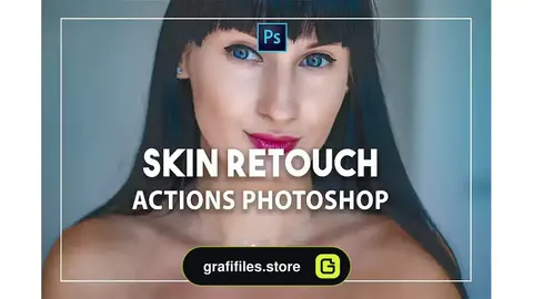 دانلود اکشن فتوشاپ روتوش پوست Skin Retouch Photoshop Actions