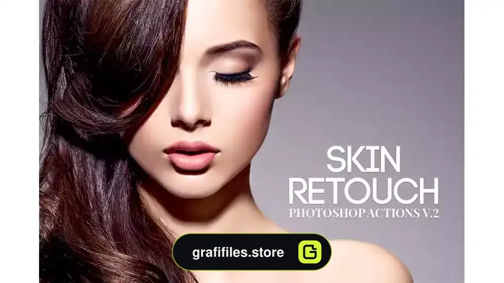 اکشن فتوشاپ روتوش پوست Skin Retouch Photoshop Actions Vol. 2