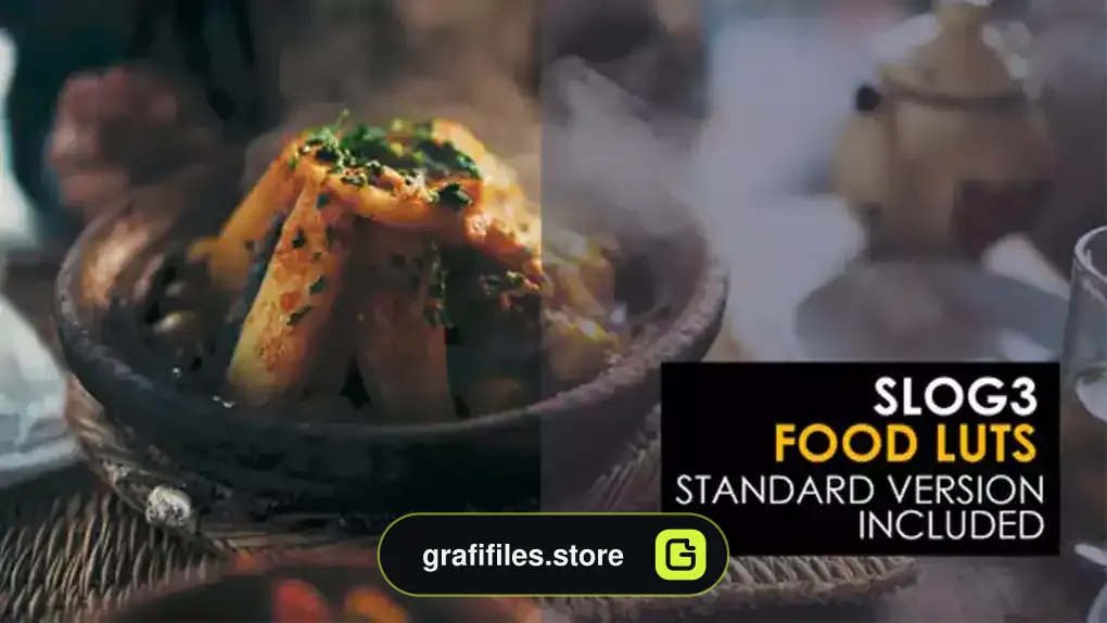 دانلود پریست فاینال کات اصلاح رنگ غذا Slog3 Food And Standard Luts for Final Cut