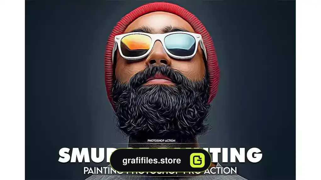 اکشن فتوشاپ Smudge Professional Photoshop Action