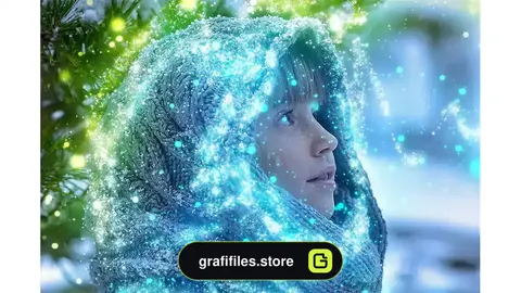 اکشن فتوشاپ ایجاد افکت جرقه بر روی تصویر Sparkle Photoshop Action