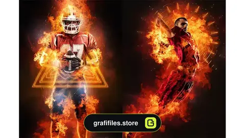 اکشن فتوشاپ ایجاد افکت رقص نور خورشید Sundance Photoshop Action