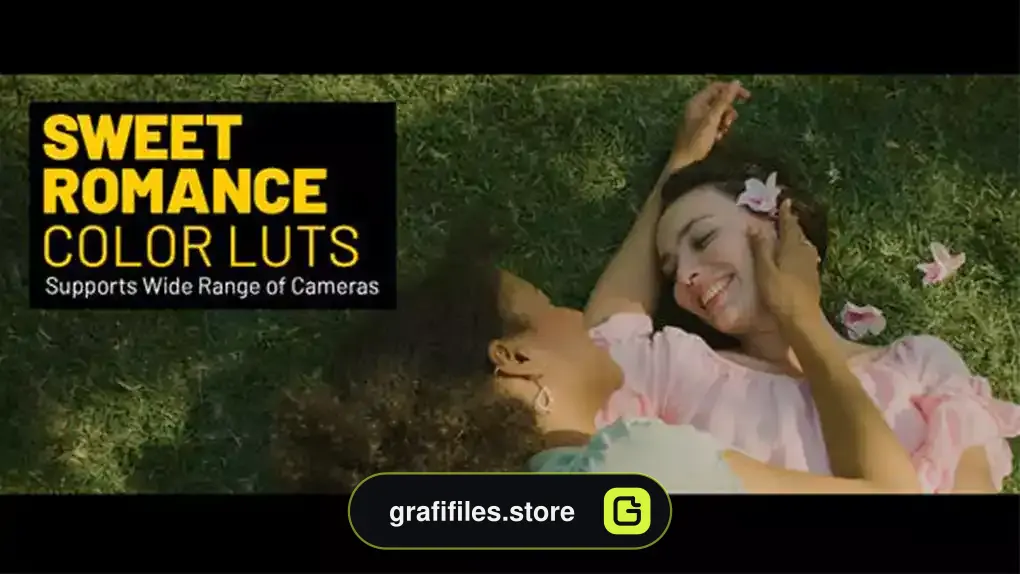 پریست فاینال کات تم رنگی رمانتیک Sweet Romance LUTs for Final Cut