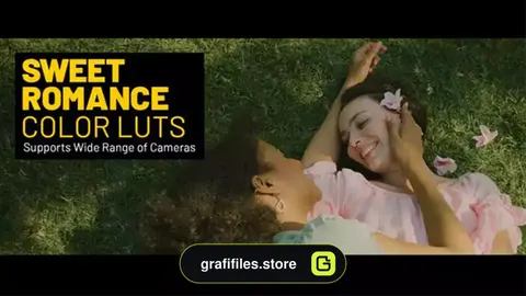 پریست فاینال کات تم رنگی رمانتیک Sweet Romance LUTs for Final Cut