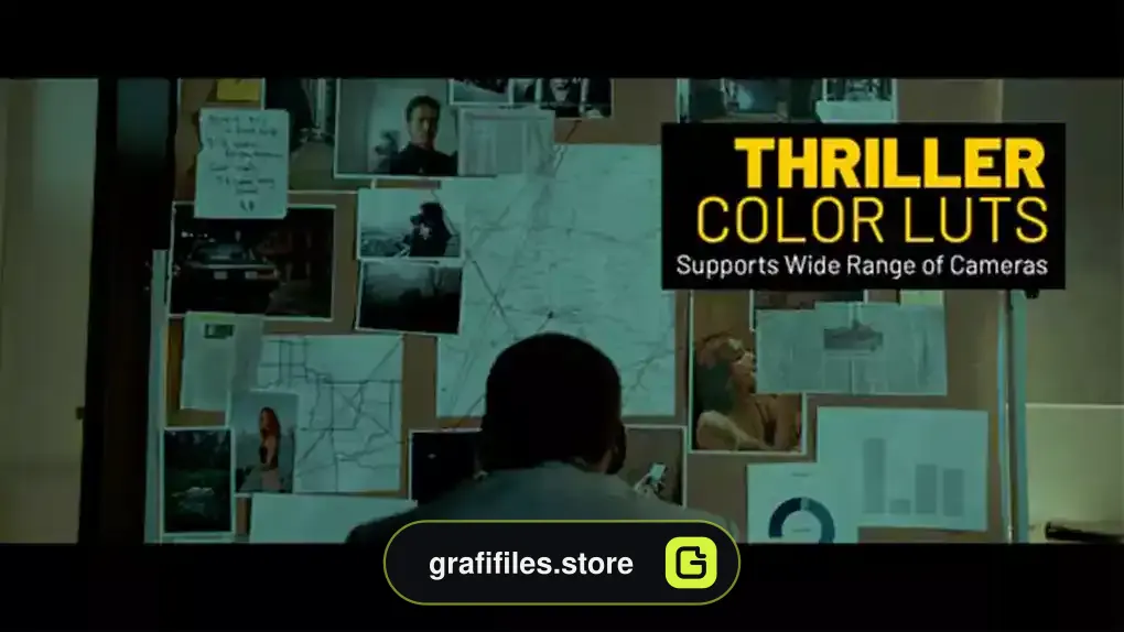 پریست رنگ فیلم هیجان انگیز Thriller LUTs