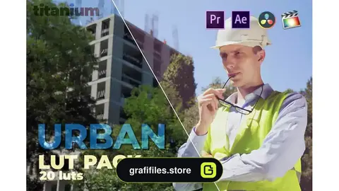 پریست اصلاح رنگ Titanium Urban LUT Pack (20 Luts)