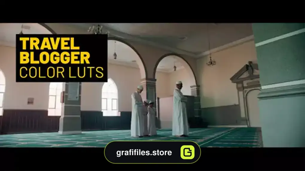 پریست رنگ سفر بلاگر Travel Blogger LUTs