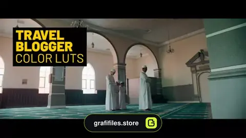 پریست رنگ سفر بلاگر Travel Blogger LUTs