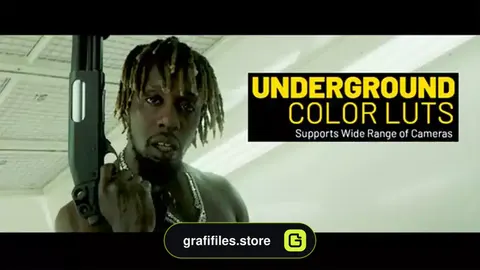 پریست رنگ Underground LUTs