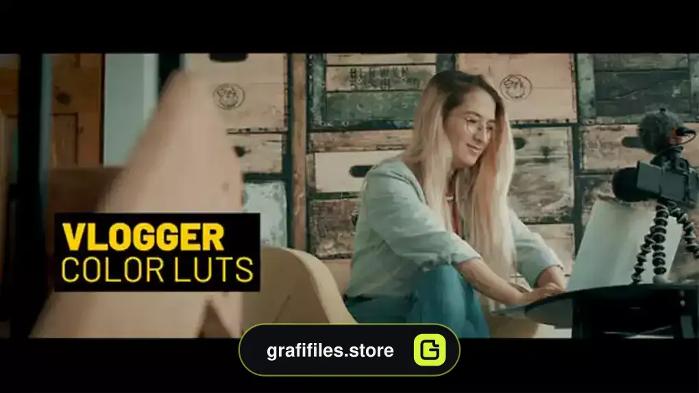 پریست رنگ ولاگ Vlogger LUTs