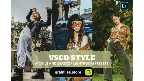 پریست لایت روم VSCO Style Lightroom Presets Dekstop and Mobile