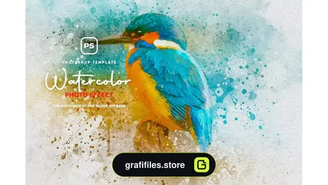 دانلود افکت عکس آبرنگی Watercolor Effect