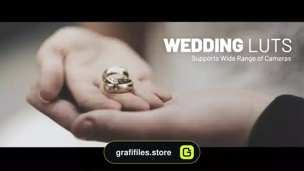 پریست رنگ عروسی Wedding LUTs