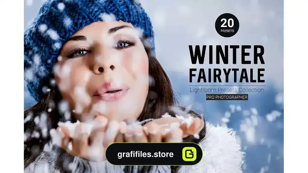 پریست لایت روم زمستان Winter Fairytale Lightroom Presets