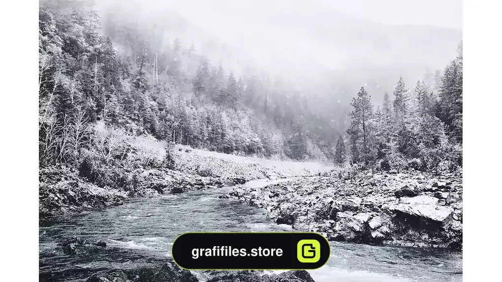 اکشن فتوشاپ افکت زمستان Winter Photoshop Actions